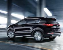 Kia Sportage na avtoplin